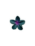 Hair Clip Green Pink Flower
