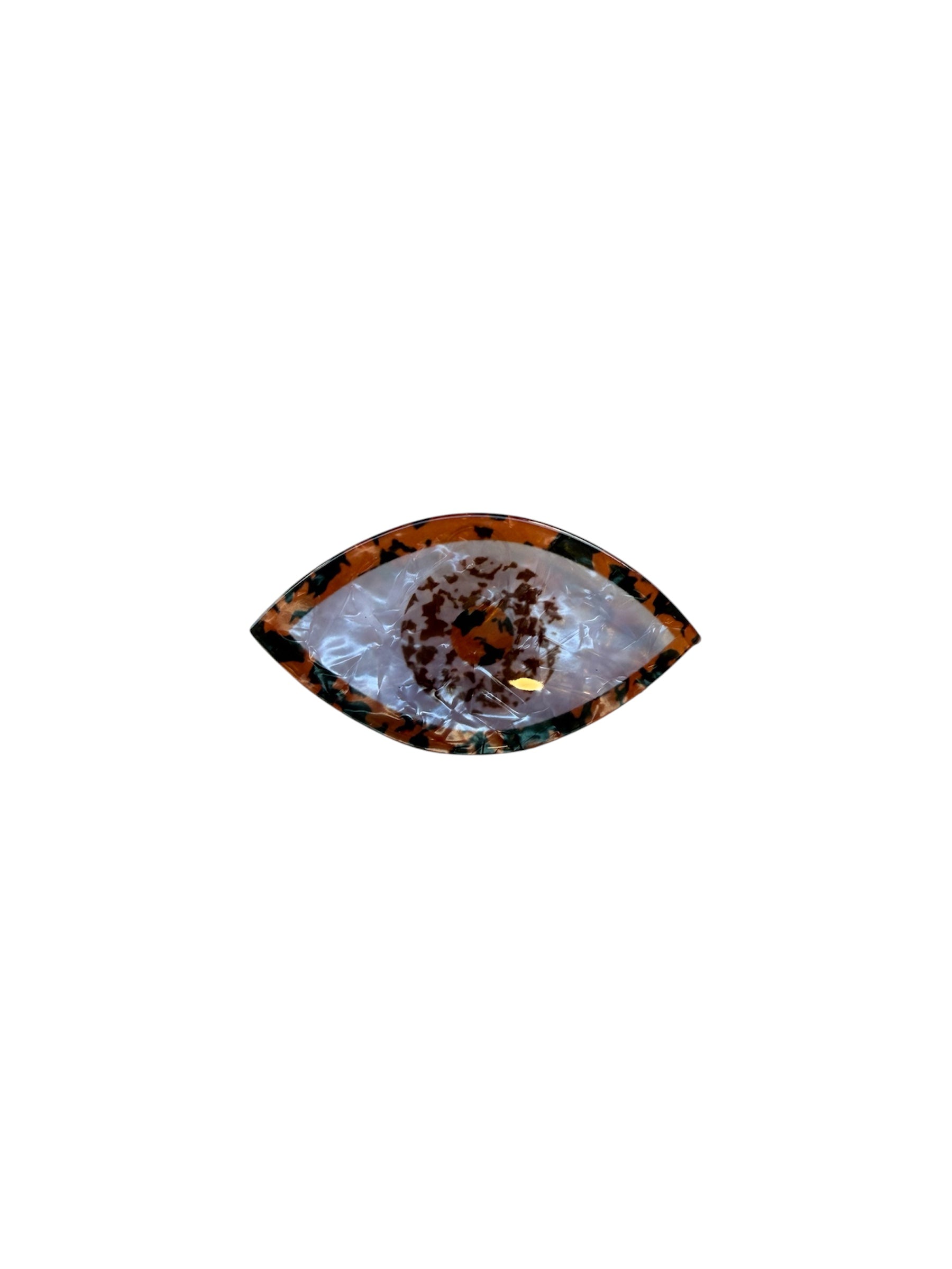 Hair Clip Brown Eye