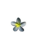 Hair Clip Grey Yellow Flower