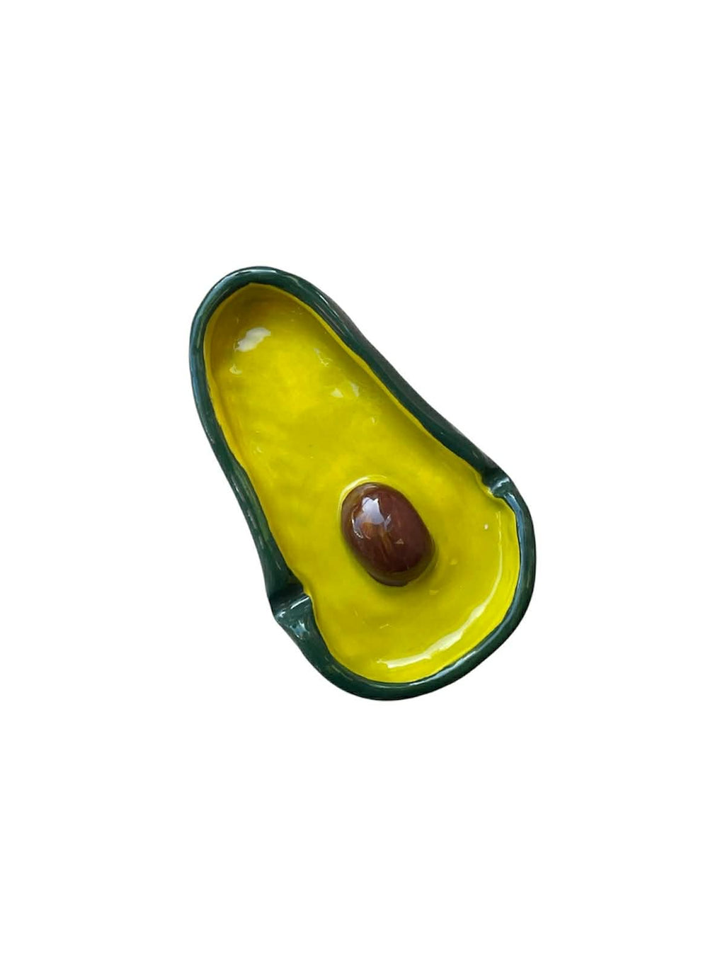 Χειροποίητο Κεραμικό Τασάκι - Avocado