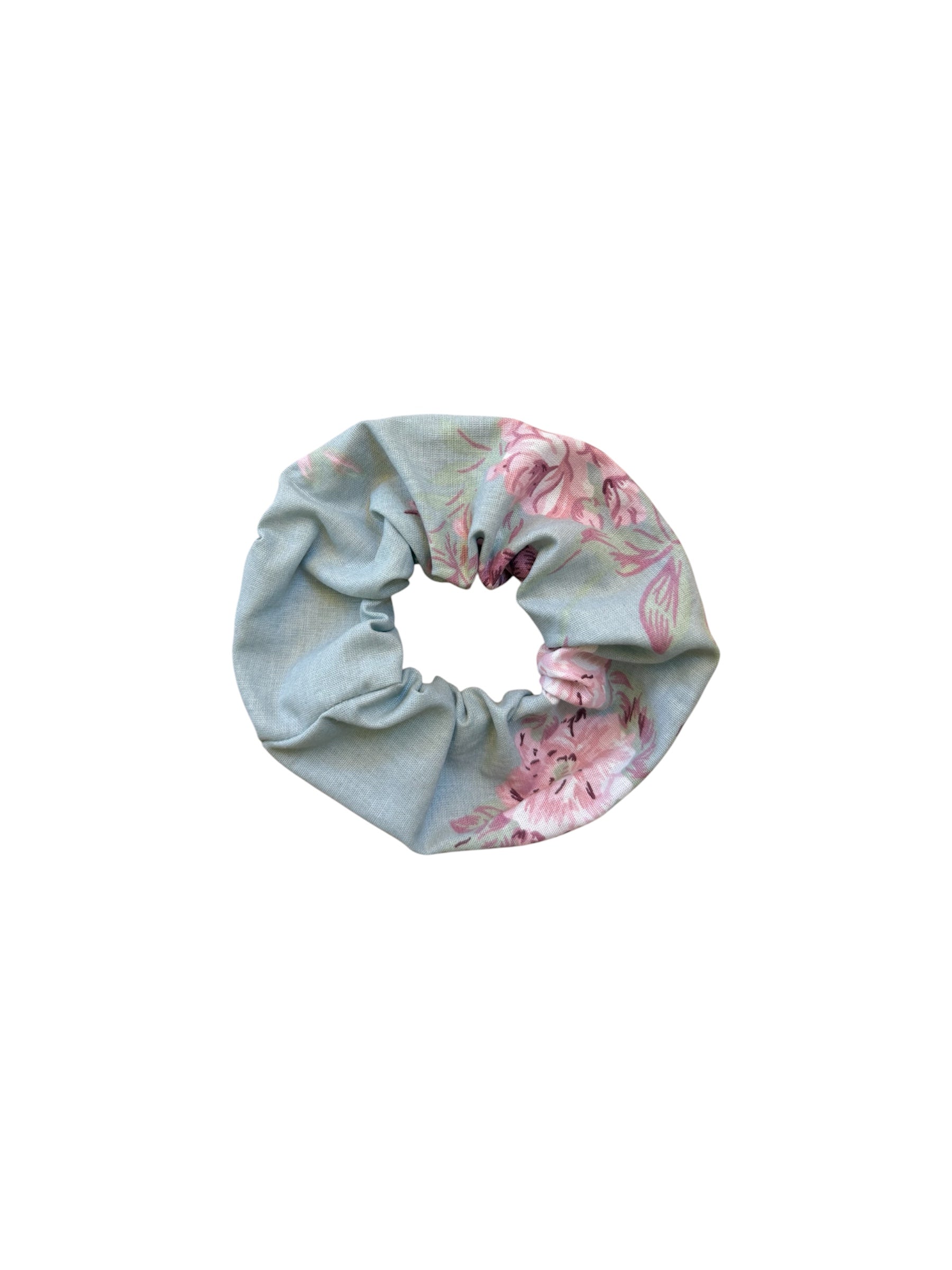 Scrunchie Υφασμάτινο Λουλούδια