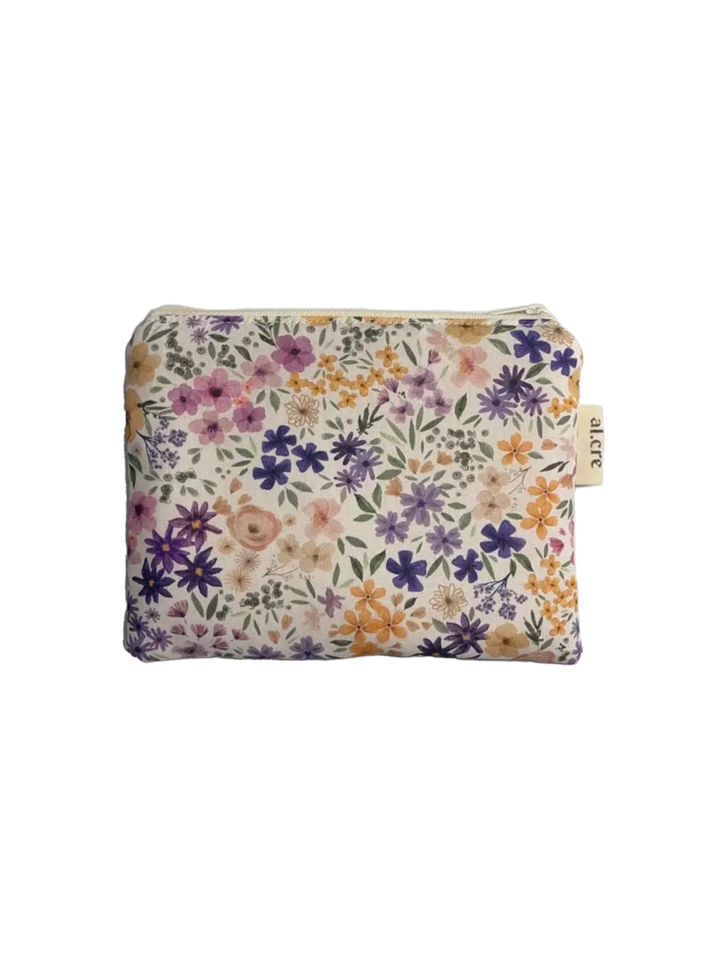 Medium Pouch Lilac Flowers