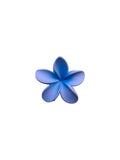 Hair Clip Purple Blue Flower