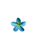 Hair Clip Blue Yellow Flower