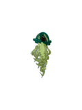 Hair Clip Jellyfish Green