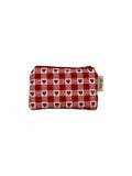 Pouch Red Picnic Hearts