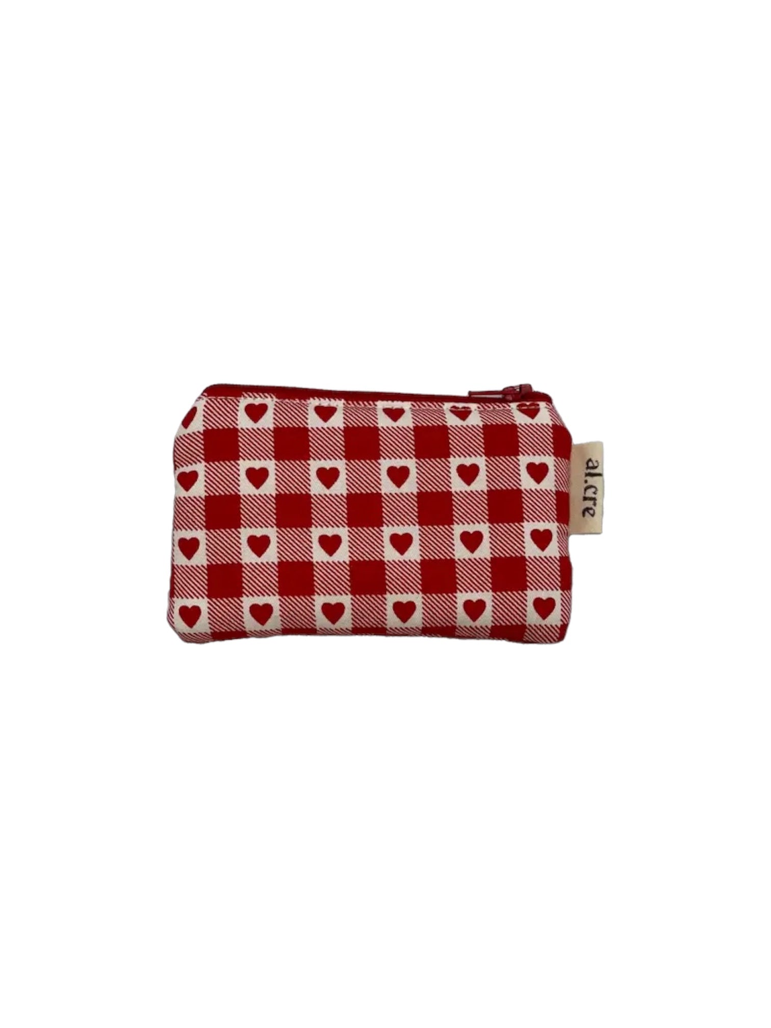 Pouch Red Picnic Hearts