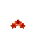 Hair Clip Orange Flowers