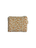 Medium Pouch Tiny Orange Flowers