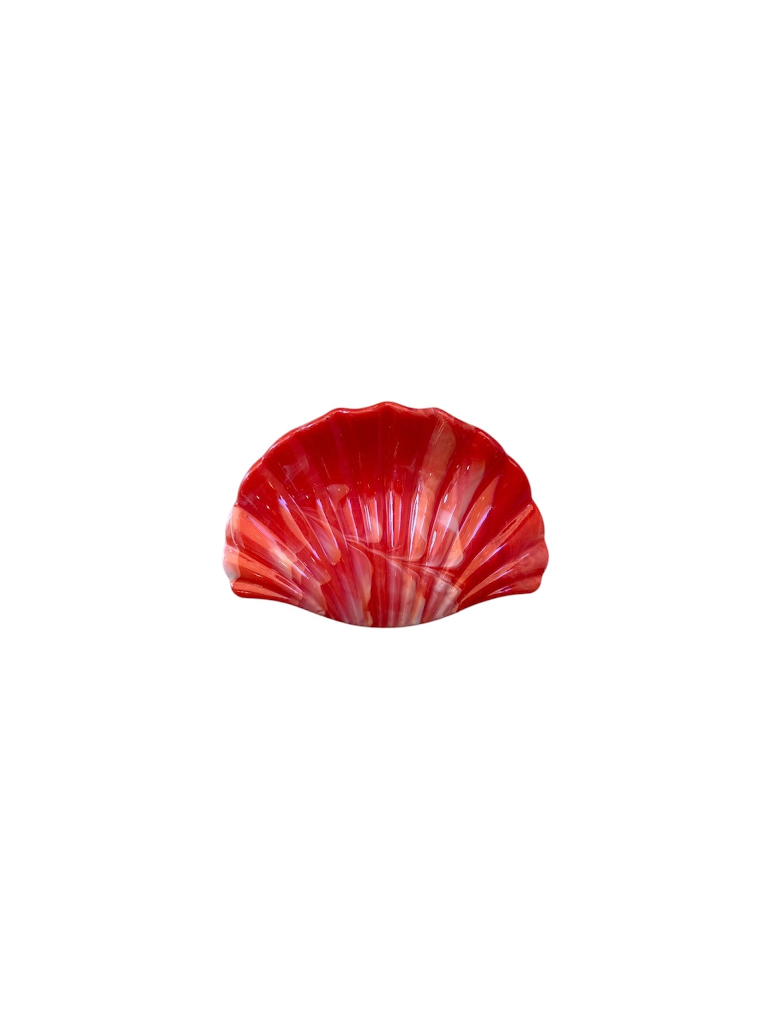 Hair Clip Red Shell