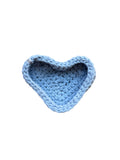 Heart Basket Light Blue