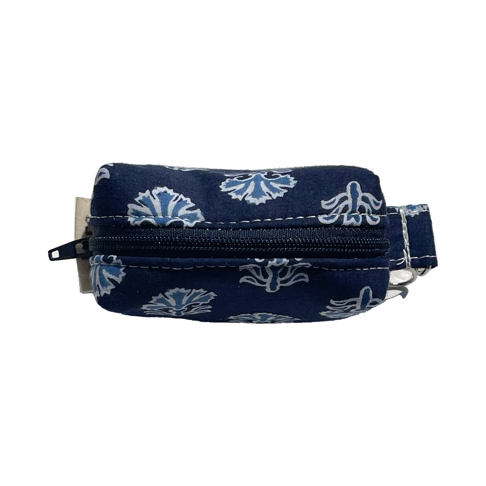 Tiny Pouch Blue Flowers