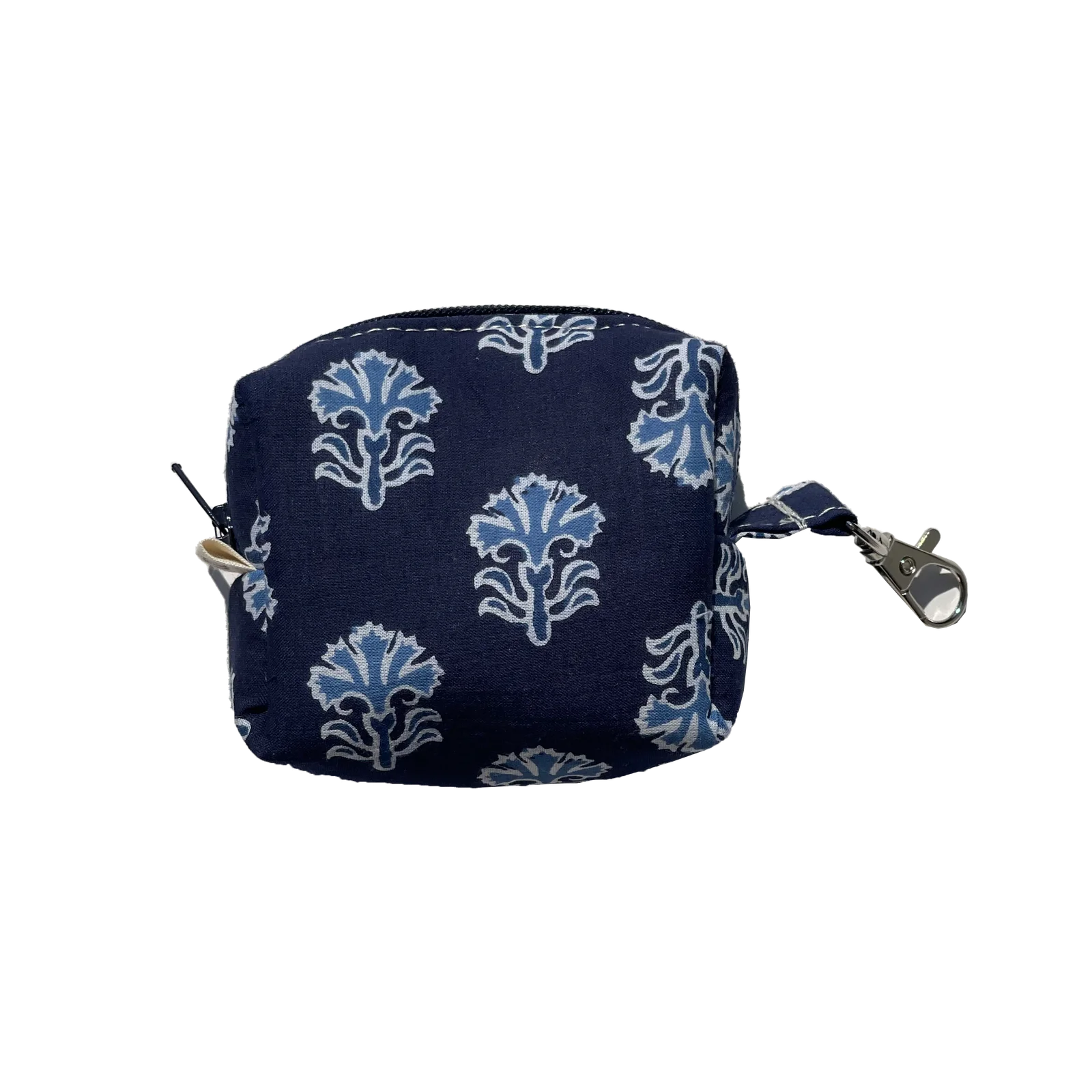 Tiny Pouch Blue Flowers