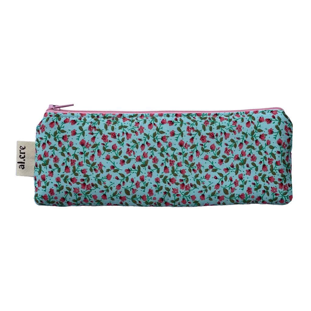 Κασετίνα Pink – Mint Floral
