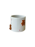Χειροποίητη Κεραμική Κούπα - Teddy Bear Mug